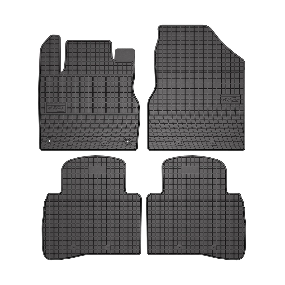Nissan Murano Floor Mats - Omac - Rubber - Black - '09-'14